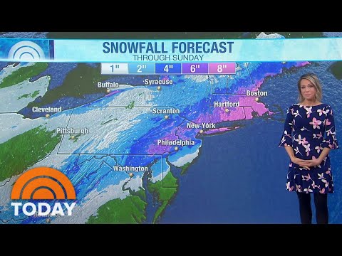 Winter Storm Watch: Midwest Sees Subzero Temperatures, Northeast Preps For More Snow | TODAY