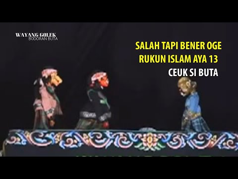 CEPOT DEBAT JEUNG BUTA || CEUK SI BUTA RUKUN ISLAM AYA 13