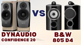 DYNAUDIO Confidence 20 vs B&W 805 D4 — Sound Sample. #audio #audiophile