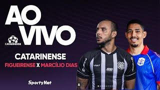 AO VIVO E COM IMAGENS: FIGUEIRENSE X MARCÍLIO DIAS | RODADA 2 | CAMPEONATO CATARINENSE