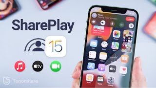 SharePlay on FaceTime - Share Your Music/TV on iOS 15 Beta 2 [What