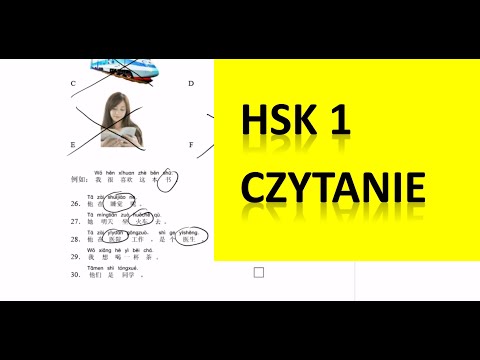 HSK 1 (egzamin) - Czytanie - Przykładowy test krok po kroku wraz z odpowiedziami #2