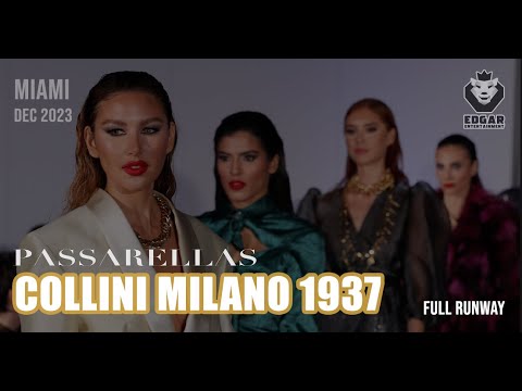 Collini Milano 1937 / Passarellas / Art Basel #Miami #slowmotion #fashion