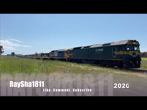 4KC5 - G520-8163 (Grain) Cressy - Australian Trains by Raysha1811