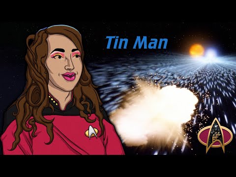 This Betazoid is being VERY dramatic... - TNG: Tin Man - Season 3, Episode 20