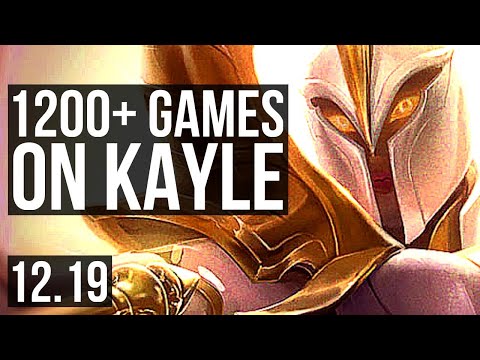 KAYLE vs LILLIA (TOP) | 2.3M mastery, 1200+ games, 3/1/6 | KR Diamond | 12.19