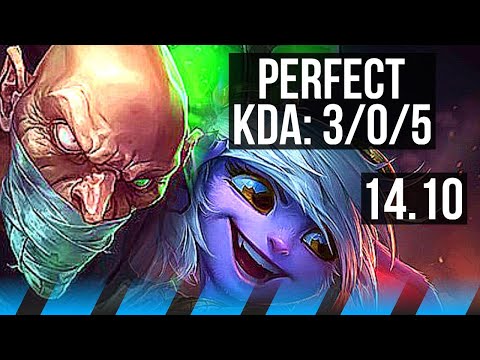 SINGED vs TRISTANA (MID) | 3/0/5, 800+ games | KR Diamond | 14.10