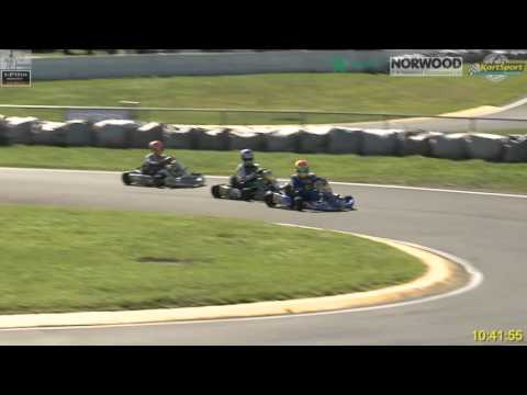 Kart Sport 2015 Race 23 - 125cc Rotax Max Heavy - Heat 2