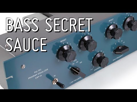 The history of the Pultec EQ low end trick