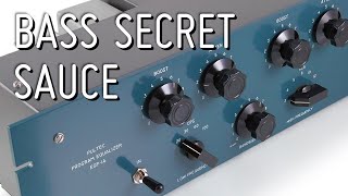 Video thumbnail for The history of the Pultec EQ low end trick by Estuera