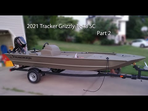 Buying a 2021 Tracker Grizzly 1648 SC.  Part 2