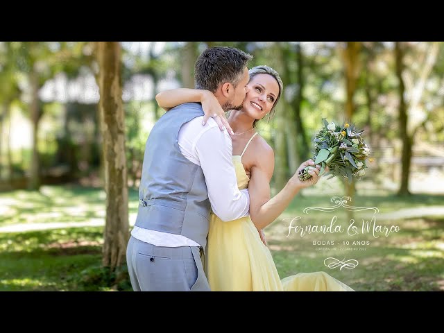 Filme Bodas 10 anos - Fernanda & Marco
