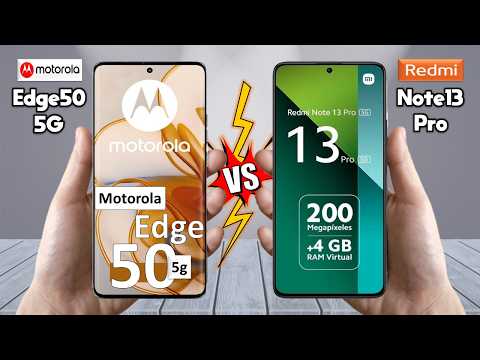 Motorola Edge 50 Vs Redmi Note 13 Pro - Full Comparison 🔥 Techvs