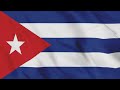 Cuba Flag Waving Animation 3 Min Loop Free 4k Stock Footage