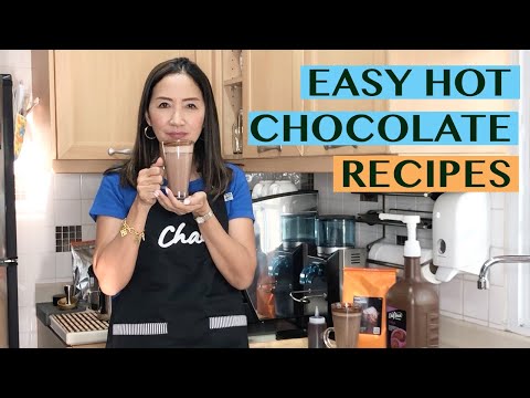 EASY HOT CHOCOLATE: 2 WAYS - SYRUP VS POWDER - WHAT'S THE DIFFERENCE?