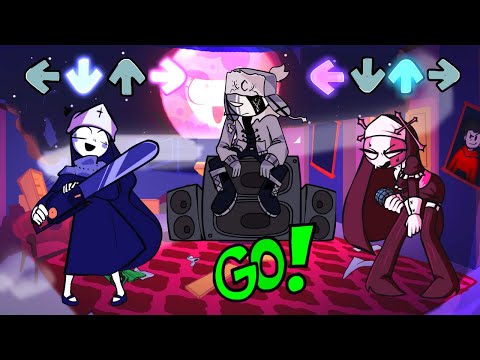 Friday Night Funkin' - Taki vs Sarvente (Crucify) - The Nun Battle