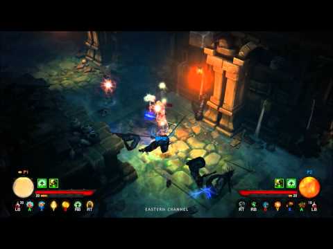 diablo 3 xbox 360 multiplayer part 3 (lvl 15-23)