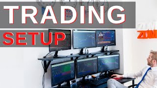 My trading SETUP for daytrading (My professional trading desk)