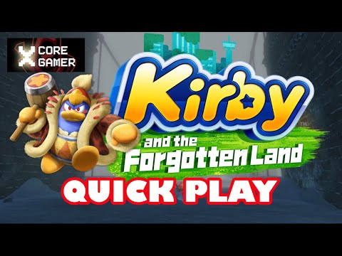 Kirby and the Forgotten Land - Winter Exploration - Winter Horns (World 4) - Full Game Playthrough