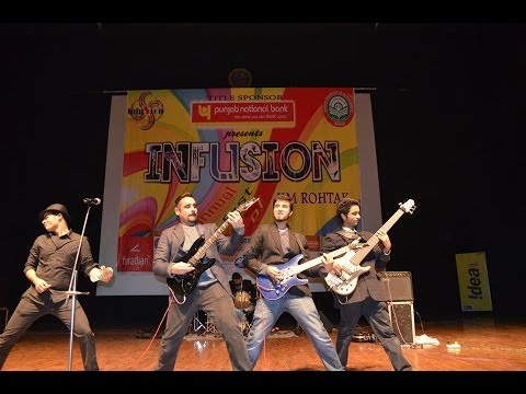 Dil Chahta Hai (Rock Version) by Antariksh Live at IIM Rohtak (Infusion 2014)