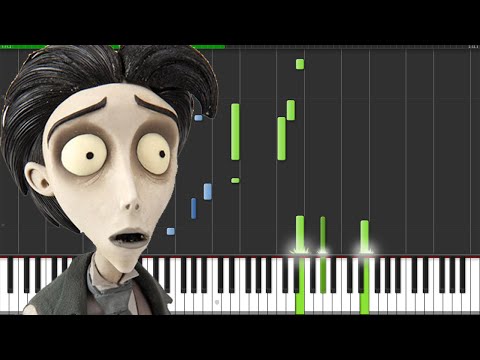 Victor's Piano Solo - Corpse Bride [Piano Tutorial] (Synthesia) // The Wild Conductor