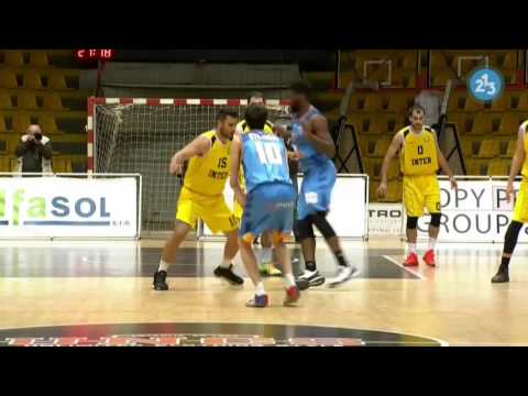 BK Inter Bratislava - MBK Lučenec vo štvrťfinále Eurovia SBL - highlights