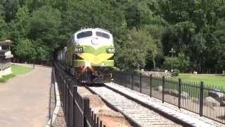 preview picture of video 'Stone Mountain Scenic Railroad at Stone Mountain'