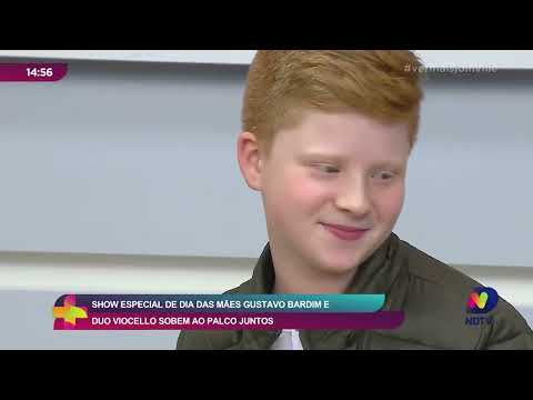 Show especial de dia das mães: Gustavo Bardim e Duo Viocello sobem ao palco juntos