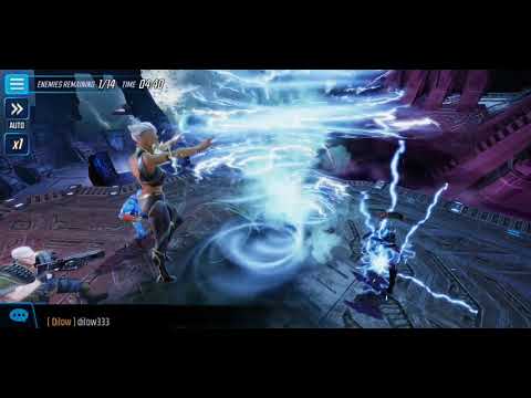 Storm Ultimate Kill Against Kree Reaper.