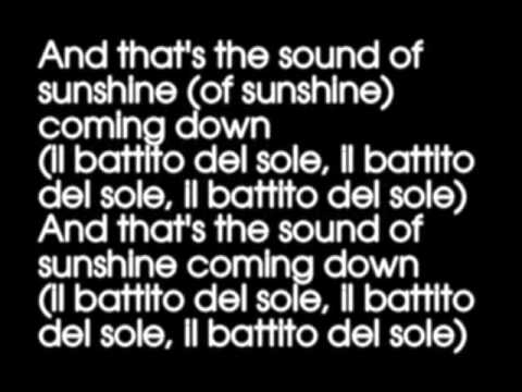 Michael Franti feat  Jovanotti - The Sound Of Sunshine