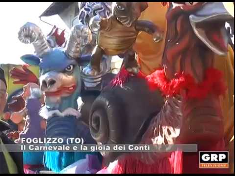 FOGLIZZO (TO): Il Carnevale e la gioia dei Conti - 13.02.2018 - GRP Tv