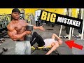 I TRAINED as a BODYBUILDER for a DAY - Big Mistake!