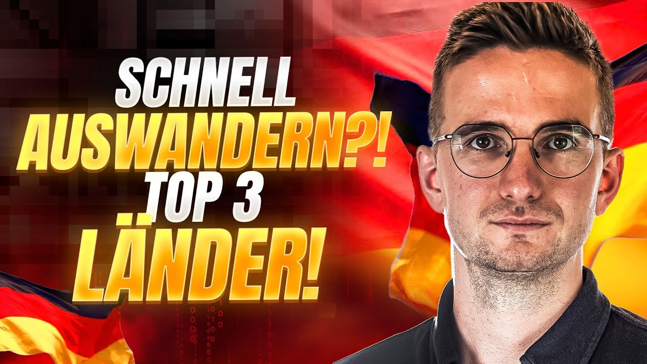 TOP 3 LÄNDER: Hier bekommst du SCHNELL ein VISUM! (Auswandern 2026)
