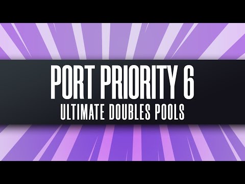 Port Priority 6 - Smash Ultimate Doubles Pools: Waves C + D