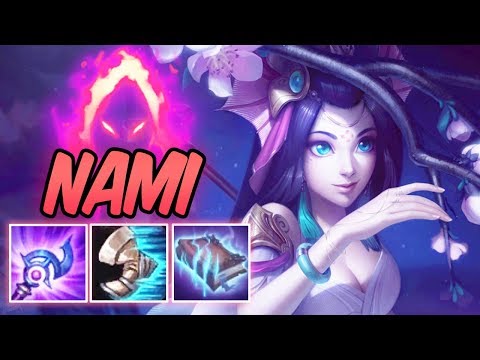 FULL AP NAMI MID DARK HARVEST | Splendid Staff Nami | New 40% CDR Build & Runes | League of Legends
