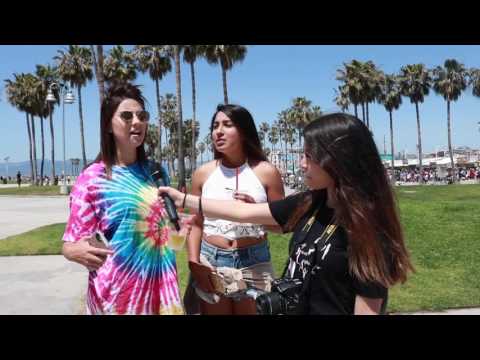 Asking The Public Their Thoughts On Social Media | Venice Beach