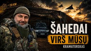 Virš mūsų pasirodė „Shahedai“. Reaguoti reikėjo akimirksniu | Žvalgybinė misija Ukrainoje