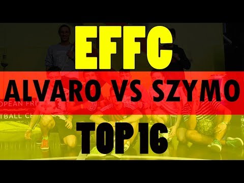 Szymo(POL) VS Alvaro(ESP) - EFFC 2018 | TOP 16 - European Freestyle Football Championship