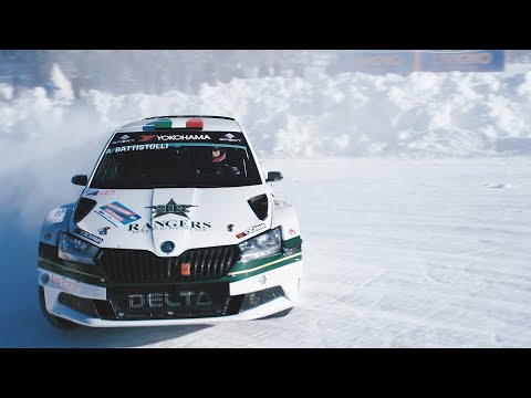ALBERTO BATTISTOLLI | The Ice Challenge 2021 Round 1-2 Livigno || Skoda Fabia R5