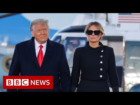 特朗普的直升飛機離開白宮 - BBC News (Trump's helicopter leaves White House - BBC News)