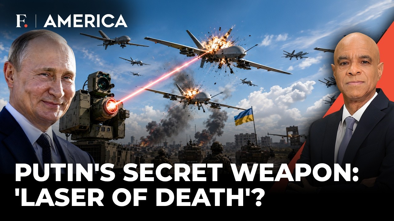 Putin Unleashes 'Purple Beam' Laser to Hunt Ukrainian Drones | Firstpost America | N18G