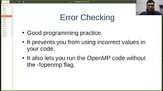OpenMP L3: Scope and Error Checking