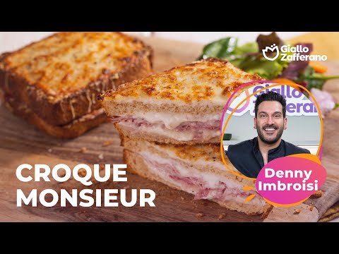 CROQUE MONSIEUR - la RICETTA PERFETTA dello CHEF DENNY IMBROISI😍🥪🧀