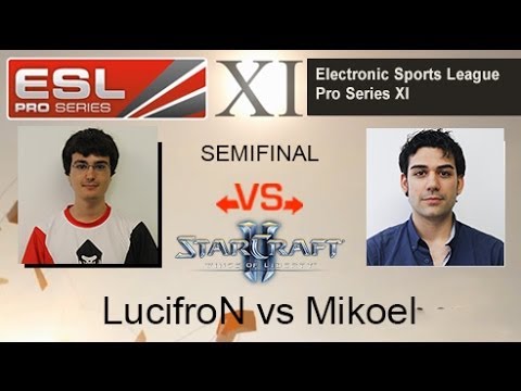 EPS XI - LucifroN vs MikOel - Semifinal - Starcraft 2