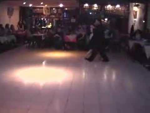  Alejandro Hermida  and  Inés Muzzopappa  are  dancing  to  a  tango