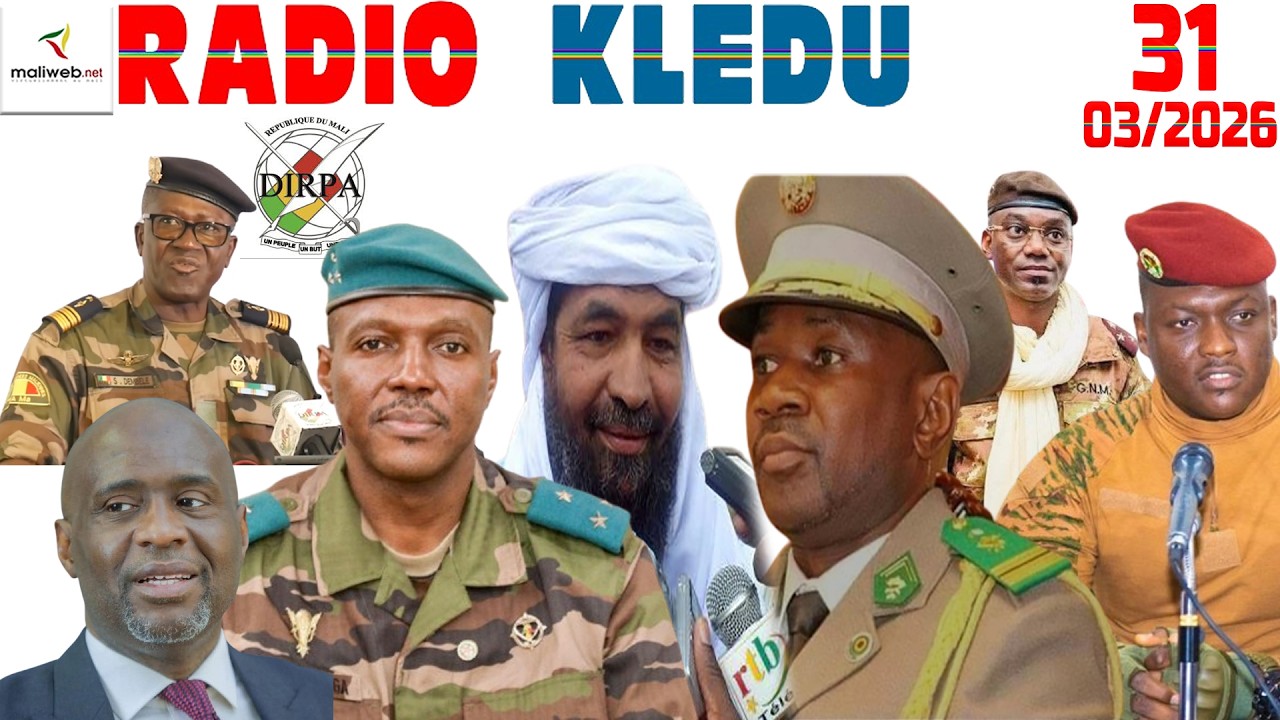 La Revue de Presse de la RADIO KLEDU du 31 Mars 2026