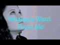 Whataya Want From Me - Adam Lambert ...