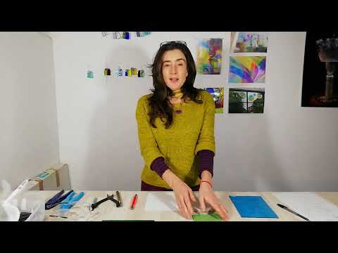 How To Cut Stained Glass Sharon Campbell