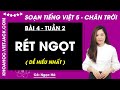 Giải sgk Tiếng Việt lớp 5 Bài 4: Rét ngọt