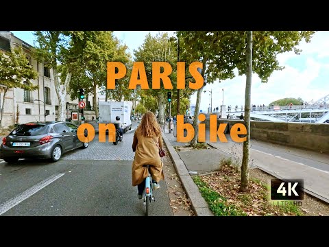 Paris Center Cycling Tour 4K 🇫🇷 | City POV Ride